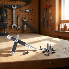 2Pcs Magnetic Screw Drive Guide Drill Bit Holder Extendible Hex Shank Impact Bit Holder for Driver Socket Magnetic 1/4inch Electric Screwdriver Bit Holder Adapter，Power Tool Parts and Accessories