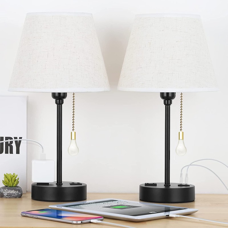 Ceiling Fan Pull Chain, 13.6 Inches Fan Pulls Set with