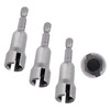 3pcs Wing Nut Drill Bit, Steel Hurricane Shutter Drill Bit