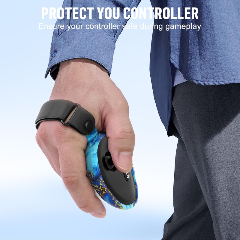 Silicone Cover Set Compatible with Meta Quest 3S Accessories, VR