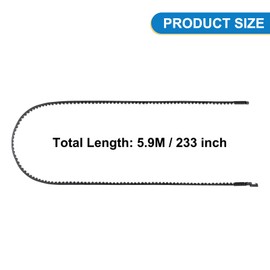 sourcing map 41A5434-11A Garage Door Openers Belt for 7ft Door, Garage Door Opener Belt Assembly, Belt Drive