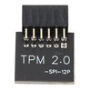 VBESTLIFE TPM2.0 Encryption Security Module for GIGABYTE Mainboard, SPI 12Pin,