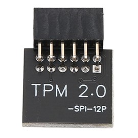 VBESTLIFE TPM2.0 Encryption Security Module for GIGABYTE Mainboard, SPI 12Pin, WIN 11 2.0, Independent Encryption Processor