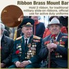 Landical 3 Pcs Military Ribbon Holding Bar Ribbon Mounting Bar