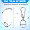 QBUC for KIA Key Fob Cover with keychian,TPU Protection Key