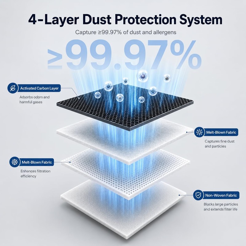 20 Pack Dust Bags for Eufy Omni C20, C10 Robot