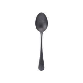 BLACKVINTAGEINOX Black Vintage Inox Old English Dinner Spoon, Made in Japan, Cafe and Restaurant, Stainless Steel, Aging, Unbreakable, Dishwasher Safe