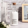 USB Rechargeable LED Bedside Lamp Milk Bottle DIY Message Night