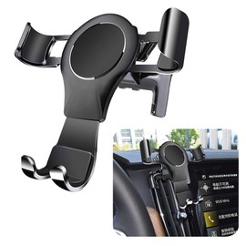 LUNQIN Car Phone Holder for Volvo S90 2017-2020 Auto Accessories Navigation Bracket Interior Decoration Mobile Cell Phone Mount