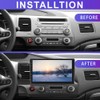 Hiolpen Android Car Stereo Radio, iOS Carplay, 10 Inch Touch