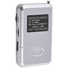 (Thin, Lightweight, Earphones Included) AM/FM/Wide FM Compatible, Pocket Radio, Ohm