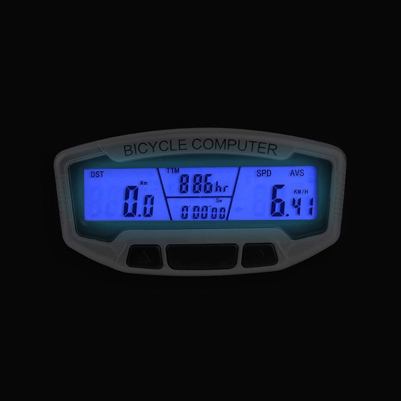 Waterproof Wired Bicycle Computer Odometer for Outdoor Use, Lightweight Bicycle