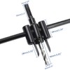 Luomorgo 1 3/16" to 12" Adjustable Hole Saw Circle Cutter