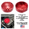 VMS BILLET COOLANT RADIATOR RESERVOIR CAP COVER FOR 20-25 CHEVY