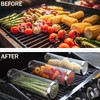 Home-Complete Grill Baskets for Outdoor Grill - Set of 3