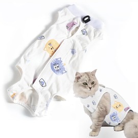 CGLRybO Cat Body After Surgery Anti-Leaking Cat Professional Recovery Suit Dog Cat Clothing After Castration Alternative Surgical Recovery Suit for Abdominal Wounds or Skin Diseases