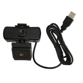 HD Webcam 1080P 110° View Streaming USB Computer Camera with Cover for PC Laptop Video Calling Conferencing Recording