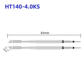 SQRC Desoldering Tips, Blade Cartridge Soldering Iron Tips Compatible with JBC C210 & C120, HT140 Hot Tweezers - 4.0mm