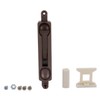 C.R. LAURENCE DL2210DU14 CRL Dark Bronze 1/4" Offset Flush Bolt