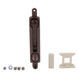 C.R. LAURENCE DL2210DU14 CRL Dark Bronze 1/4" Offset Flush Bolt