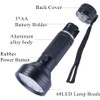 LudoPam UV Black Light Flashlight, Super Bright 68 LED Best