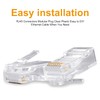 SHD RJ45 Connectors RJ45 Crimp Ends 8P8C UTP Network Plug