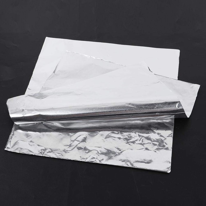 100pcs High Temperature Resistant Aluminum Foil BBQ Paper
