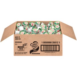 Nestle Coffee mate Coffee Creamer, Irish Creme, Concentrated Liquid Creamer Singles, Non Dairy, No Refrigeration, Box of 180 Singles