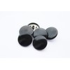 Trimming Shop Shiny Black 15mm S Spring Press Studs 4
