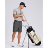 G Gradual Men's Casual Shorts Lightweight Golf Shorts (9", Charcoal,