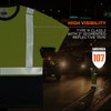 Ergodyne Standard Reflective Safety T-Shirt, High Visibility Lightweight Performance Fabric,