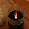 Essential Oil Diffuser 60ml USB Fine Mist 3D Flame Candle