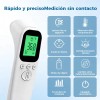 Termómetro Digital Infrarrojo Con Pantalla Led (blanco)