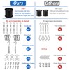 Toyeah 1/16" Wire Rope Kit with 300FT Vinyl Coated 304