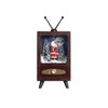 Mini Retro Christmas Snow Music TV Party Decoration Christmas Home