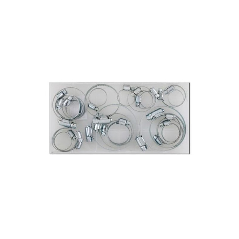 Sonic 4822313 Hose Clamp Set, Set of 26
