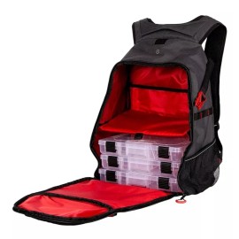 Plano E-Series 3600 Fishing Backpack Tackle Box Water Resistant w/ Pockets Black