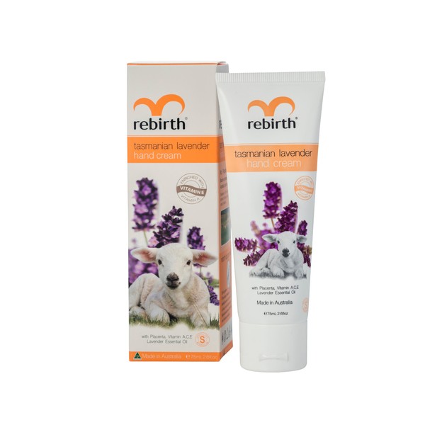 Rebirth Placenta Tasmanian Lavender Hand Cream (RB19) 75mL