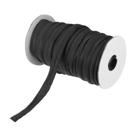 MECCANIXITY Piping Cord Trim 30 Yards 5/8 Inch Piping Tape for Sewing DIY Crafting Fabric Edge Trim Black