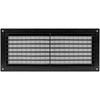 ECOPRO VENT / 10" x 3" Inch Inside Measurement/Black Plastic