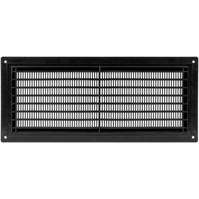 ECOPRO VENT / 10" x 3" Inch Inside Measurement/Black Plastic