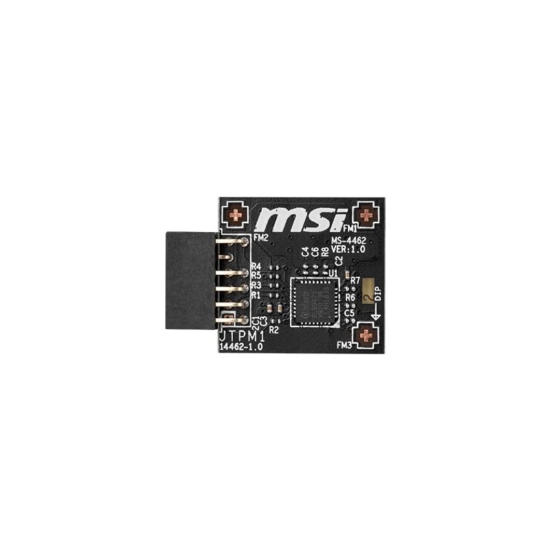 MSI TPM 2.0 Module(SPI) INFINEON 9670 TPM 2.0(FW 7.85) Module
