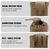 KRYDEX GEAR Tactical Dump Pouch, Molle Foldable Mag Bag Net