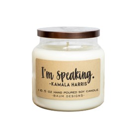 I'm Speaking Kamala Harris Soy Candle
