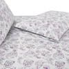 Elegant Comfort Luxury Soft Bed Sheets Paisley Pattern - 1500