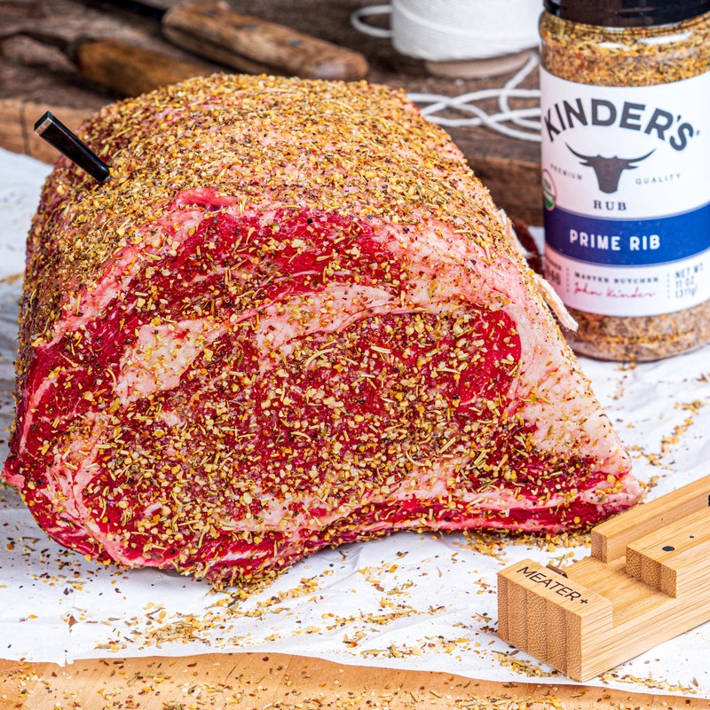 Kinder's Organic Prime Rib Rub, Premium Quality Seasoning, MSG Free,