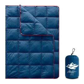 zZFocus Mini Camping Blanket,Lightweight Puffy Blanket Packable Down Alternative Throw Blanket Waterproof Windproof for Outdoors, Travel, Beach, Airplane, Hiking