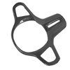 Car Steering Wheel Frame Cover Trim Sticker Decoration Carbon Fiber