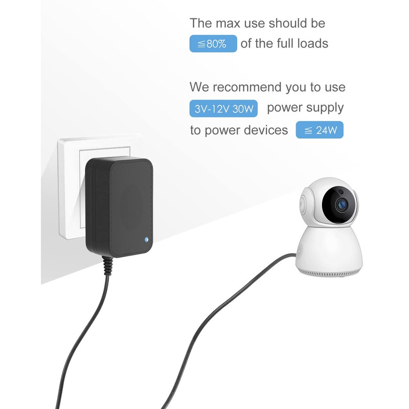 ALITOVE 30W Universal Power Adapter Adjustable AC Adapter 3V 4.5V