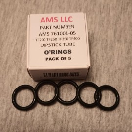 AMS PACK OF 5 TURBO TH350 TH400 TRANSMISSION Dipstick Tube O-Rings AMS 762001 - 5